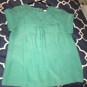 Turquoise top